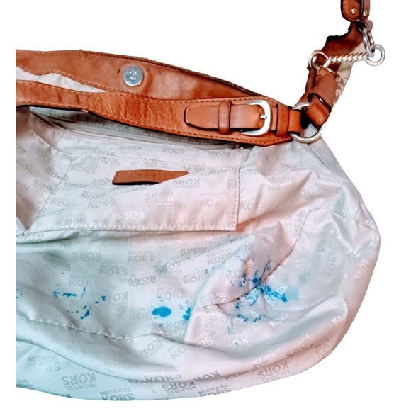 Michael Kors Canvas Shoulder Bag - Picture 9 of 9